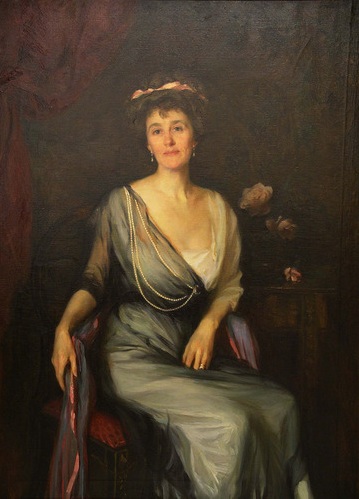 Minnie Griswold Forbes, ca. 1903 (Lydia Field Emmet) (1866-1952) Newport Art Museum, RI, 1994.006.001